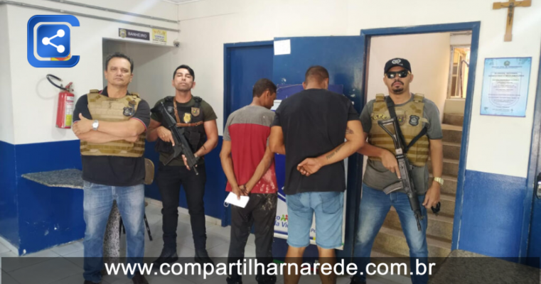 Policiais Civis prendem dupla por Homicídio qualificado tentando em Trindade no Sertão de PE