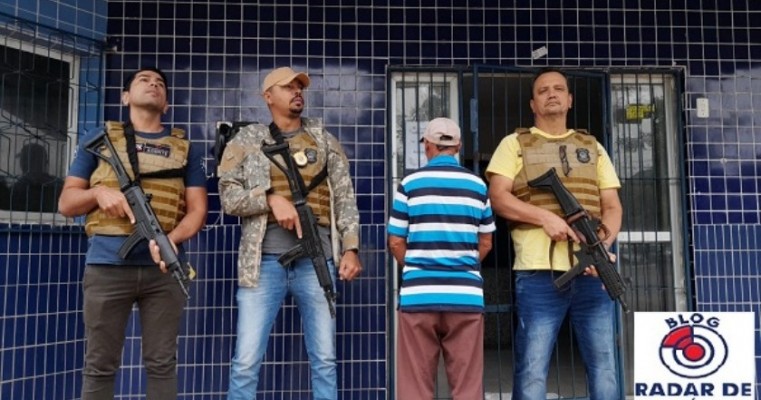 POLÍCIA CIVIL CUMPRE MANDADO DE PRISÃO EM ARARIPINA CONTRA ELEMENTO ACUSADO DE ESTUPRAR FILHAS MENORES DE IDADE EM IPUBÍ