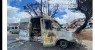 Incêndio destrói ambulância