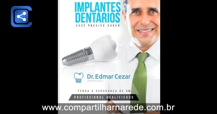 Cirurgião dentista em Salgueiro PE Dr Edmar Cezar