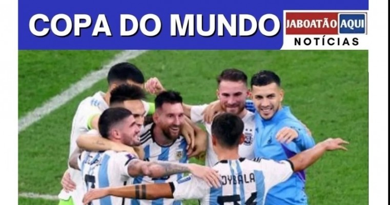 SELEÇÃO ARGENTINA VENCE FINAL DA COPA E GANHA O TÍTULO DE TRICAMPEÃ