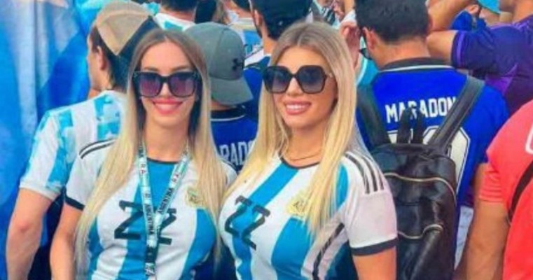 Vídeo: Torcedora argentina retirada de estádio ao fazer topless na final da Copa está desparecida  