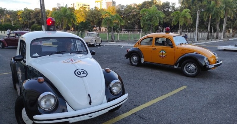 Dia Nacional do Fusca: Essa paixão surgiu na década de 60 foi utilizada como viatura da Polícia Militar de Pernambuco