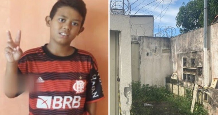 Menino de 10 anos natural de Exu no Sertão de PE, morre após levar choque elétrico em muro de prédio em GO