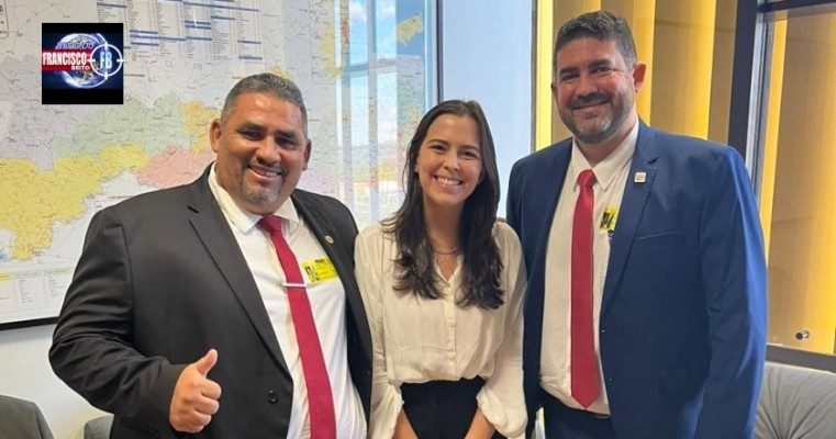 Em visita a Brasília os vereadores Nildo Bezerra e Bruno Marreca estiveram com a deputada Federal Maria Arraes