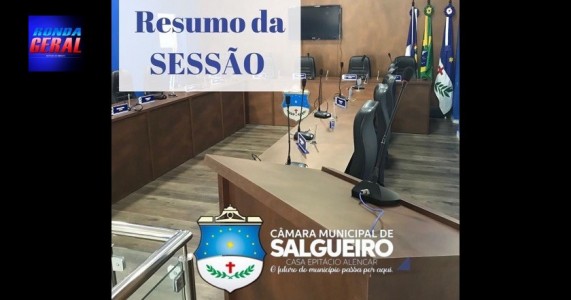 Resumo da 1º Sessão Ordinária de Abertura da 3º Sessão Legislativa da 19º Legislatura
