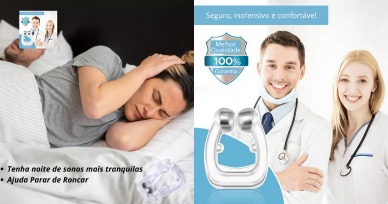 Dilatador Nasal Magnético Anti Ronco Sono Apneia Terapia A Solução para o Ronco Indesejadol - 4 Pcs