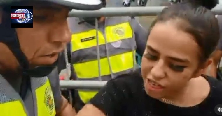 Ladra e debochada: Mulher é pega com celulares furtados e desdenha de policiais; Veja o vídeo 