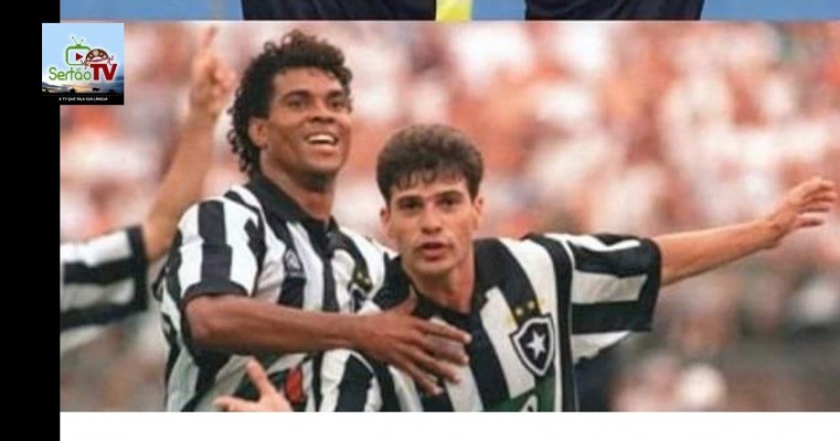 TBT dessa dupla de ataque, Donizete Pantera e Túlio Maravilha. 1995