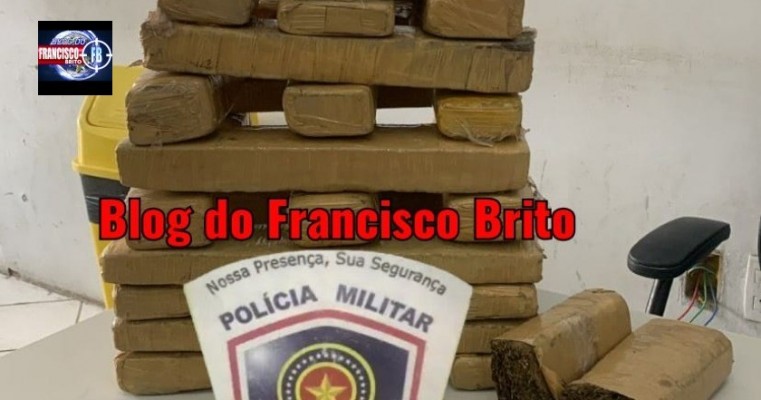 BEPI apreende 30 Kg de maconha em depósito na cidade de Santa Cruz do Capibaribe no Agreste de PE