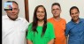 Lucinha Mota, recebeu o suplente de deputado Maurício Ribeiro e do ex-vereador Vadinho.