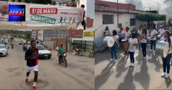 Sintraf realiza a primeira maratona dos trabalhadores em Cedro-PE