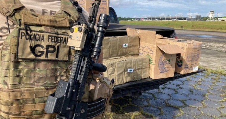 Polícia Federal apreende 290kg de maconha skunk a droga seria entregue em Petrolina no Sertão de PE