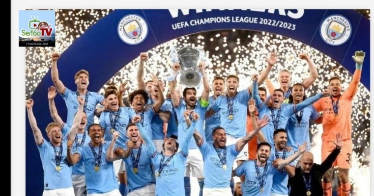 MANCHESTER CITY VENCE INTER DE MILÃO E CONQUISTA SUA PRIMEIRA CHAMPIONS LEAGUE