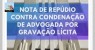 OAB-PE repudia condenação de advogada inscrita na OAB Petrolina por gravação lícita de conversa com