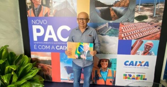Prefeito Dr. Marcones comemora lançamento do Novo PAC que vai retomar obras da Transnordestina em Salgueiro