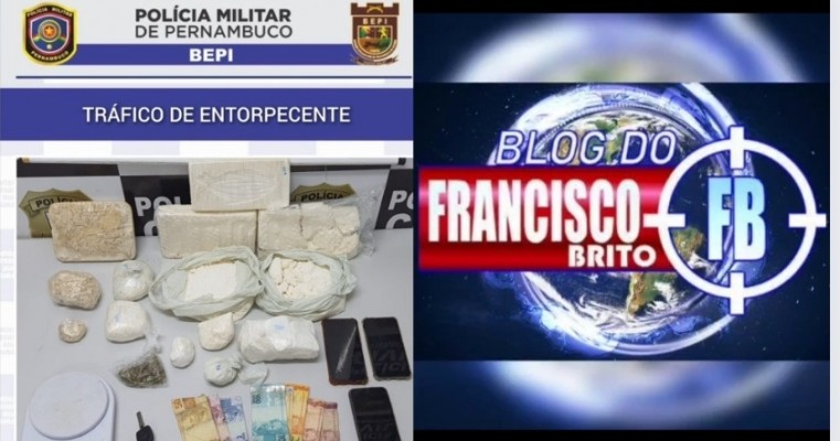 BEPI prende traficantes e apreende 7 Kg de drogas no Loteamento Recife em Petrolina