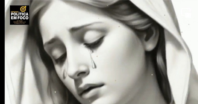 Eu sei que você está cansado e estressado, mas a Virgem Maria está com você e sempre rezando por você.