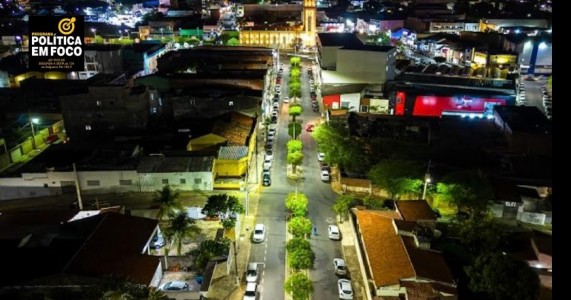 Ruas de Araripina ganham nova vida com iluminação LED avançada