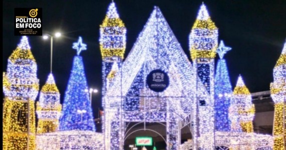 Decoração natalina do Parque da Cidade do Jaboatão foi inaugurada com cantata. Confira próximos eventos