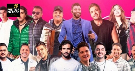 Festival de Janeiro de Ouricuri tem programação divulgada com Gusttavo Lima, Wesley Safadão e outros artistas renomados