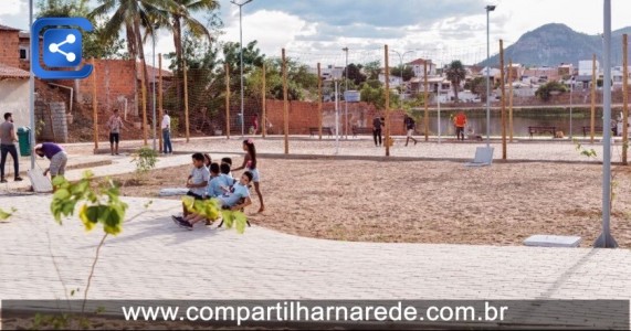 Prefeitura do Salgueiro inaugura praça esportiva no bairro do divino Espírito Santo