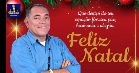 O BLOG. MAURÍCIO PE DESEJA M FELIZ NATAL PARA  TODOS.