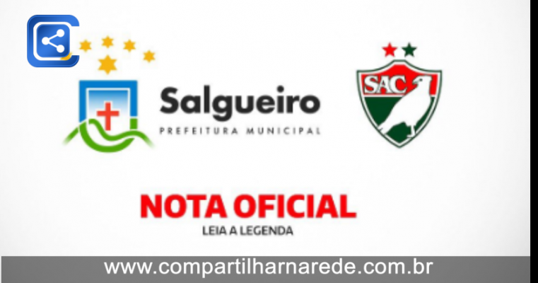 Prefeitura emite nota sobre desistência do Salgueiro Atlético Clube do Pernambucano 2024