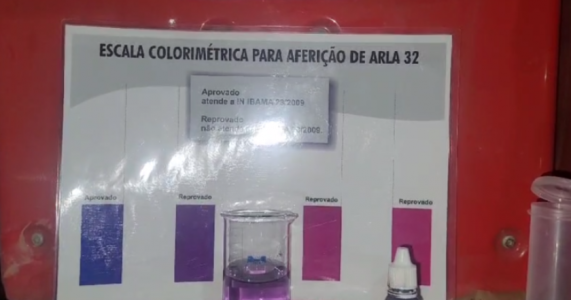 PRF flagra caminhões com sistema de Arla32 irregular na BR 232 entres as cidades de Salgueiro e Parnamirim