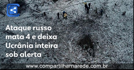 Rússia Lança Ataque em Massa Contra a Ucrânia: Alerta Máximo e Pânico em Kiev