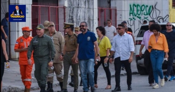 PERCURSO DO DESFILE DO GALO DA MADRUGADA 2024 É VISTORIADO