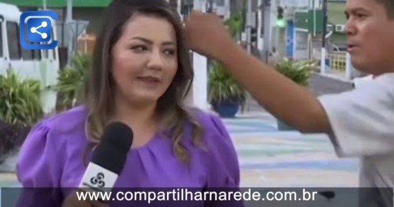 VÍDEO: Repórter da Globo é agredida ao vivo por homem na rua