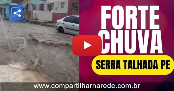 FORTE CHUVA COM VENTANIA E GRANIZO CAUSA PREJUÍZOS EM SERRA TALHADA NO SERTÃO DE PERNAMBUCO