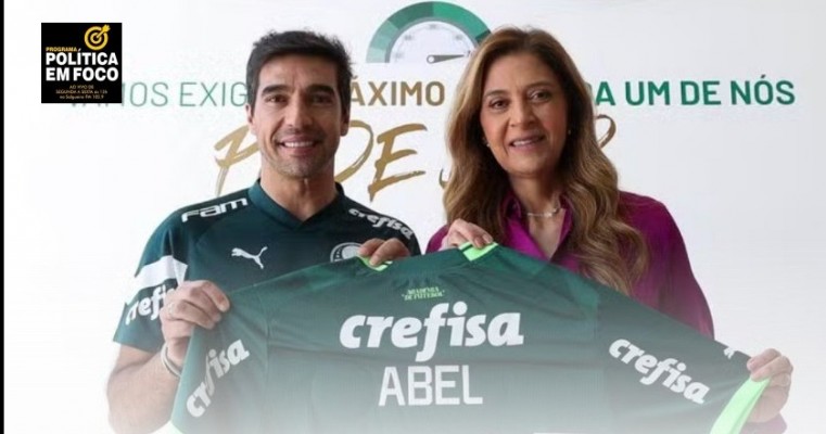 Leila Pereira anuncia renovação do contrato de Abel Ferreira até 2025