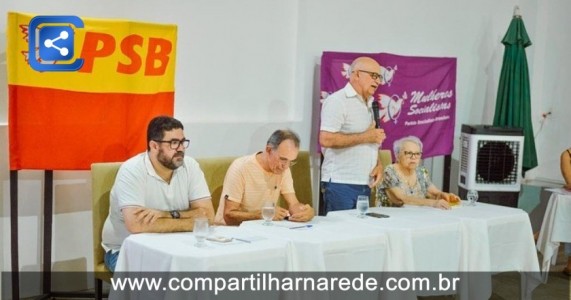 Prefeito de Salgueiro, Dr. Marcones Sá, Participa da Primeira Reunião do PSB em 2024 e Compartilha Perspectivas para o Futuro