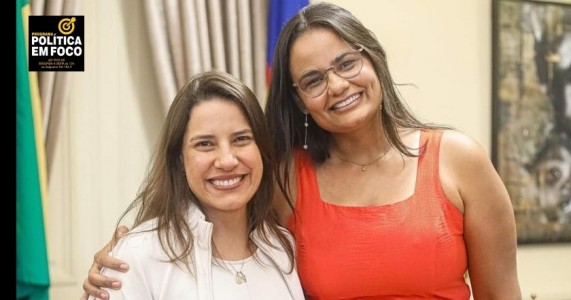 Governadora Raquel Lyra:Encontro de milhões!  Recebi hoje, no Palácio do Campo das Princesas, a pernambucana Julie Dutra