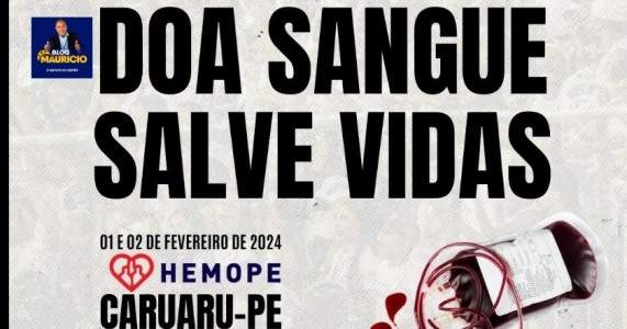 Central lança a campanha "Sangue Alvinegro" Campanha visa incentivar a doação de sangue por parte da população