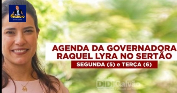 Governadora Raquel Lyra cumpre agenda no Sertão e faz entregas importantes 