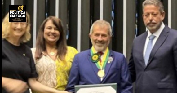 Gonzaga Patriota recebe Medalha Mérito Legislativo de 2023