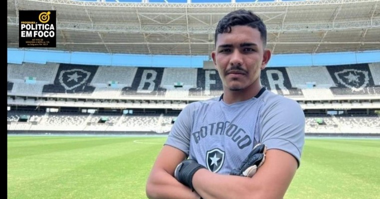 Tomate, goleiro destaque da Copinha e que chegou ao Botafogo em 2022, anunciou fim de sua carreira como atleta profissional