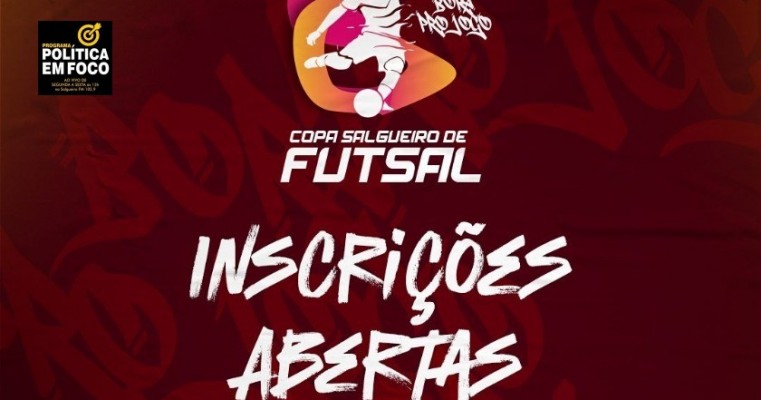 A Prefeitura de Salgueiro tem o prazer de anunciar a Copa Salgueiro de Futsal, que ocorrerá entre 17 e 22 de março de 2024. 