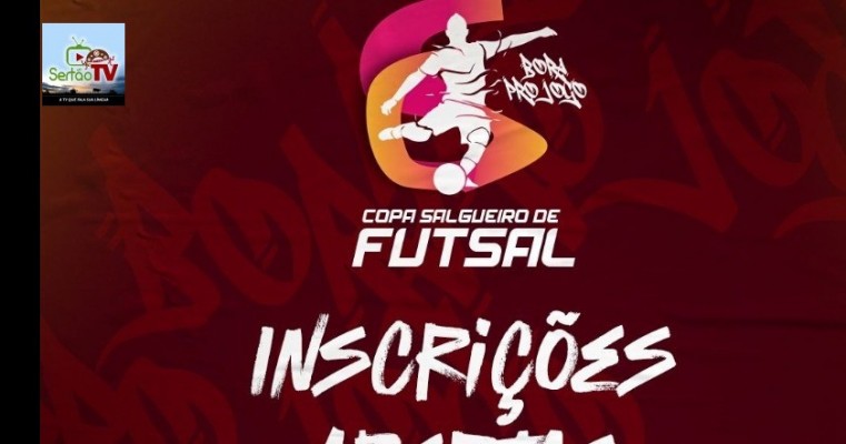 A Prefeitura de Salgueiro tem o prazer de anunciar a Copa Salgueiro de Futsal, que ocorrerá entre 17 e 22 de março de 2024.