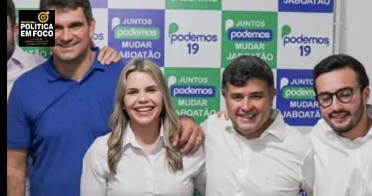Clarissa Tércio garante apoio do Podemos para disputar Prefeitura de Jaboatão
