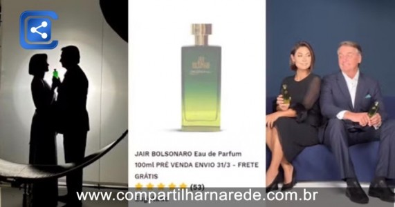 Perfume de Jair Bolsonaro esgota no mesmo dia durante pré-venda; saiba detalhes