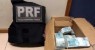 PRF flagra suspeitos com mais de R$ 850 mil em um carro na Dutra