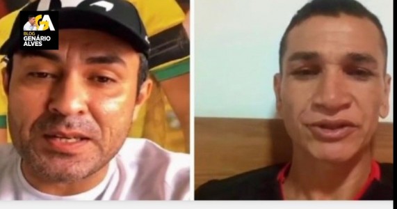 NETO CARAÚBAS, EX-SELEÇÃO BRASILEIRA DE FUTSAL E RONALDO ANGELIM, EX-FLAMENGO CONVIDAM POPULAÇÃO PARA INAUGURAÇÃO