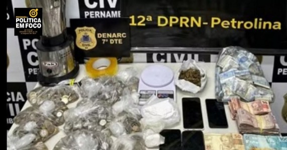Suspeito de gerenciar tráfico de drogas em Petrolina, natural de Salvador, é preso pela Polícia Civil