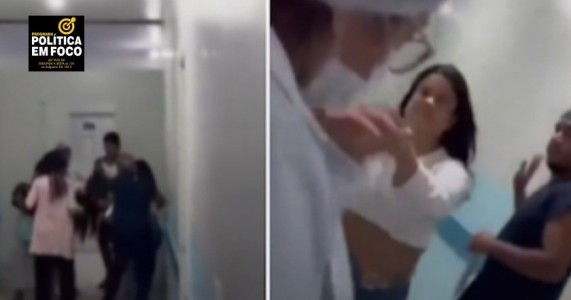 VÍDEO: Mulheres brigam em UPA após esposa flagrar marido com a amante