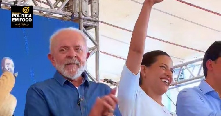 R$ 1,1 bilhão para a Compesa A governadora Raquel Lyra (PSDB) aproveitou a inauguração da Estação Elevatória da Adutora
