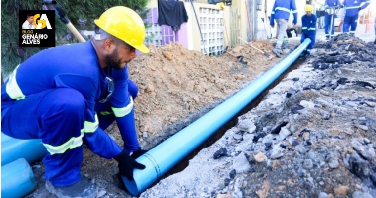 Comunidade do Recife recebe obra de abastecimento de água